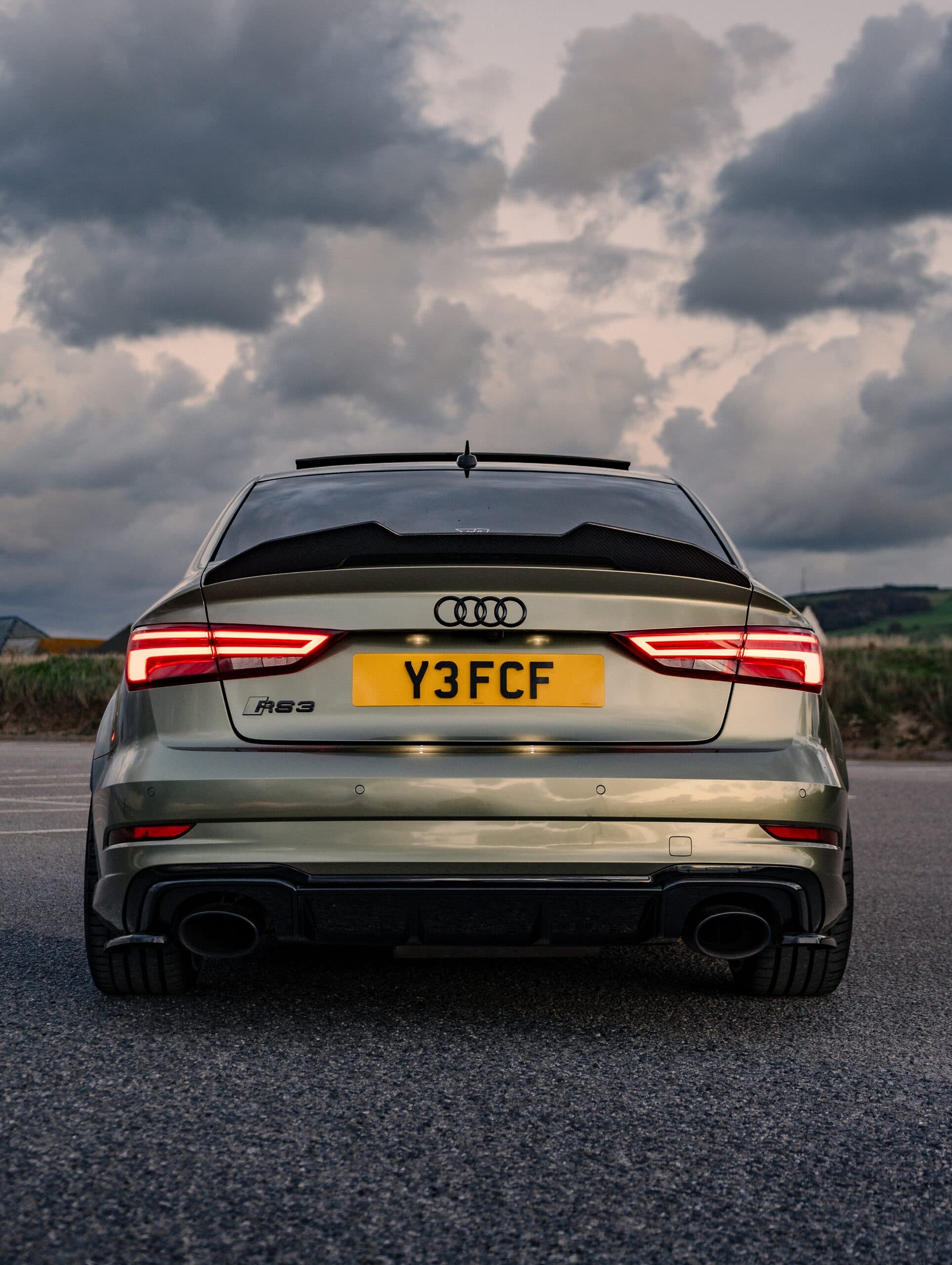 Audi RS3 saloon Y3 FCF: Rear