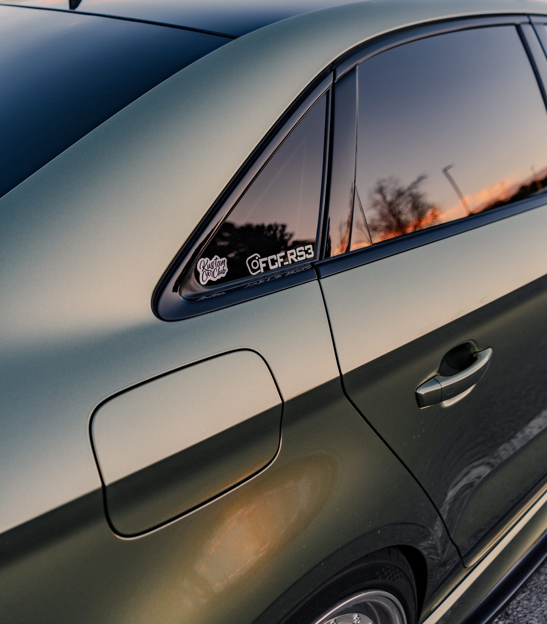 Audi RS3 saloon Y3 FCF: Rear quarter