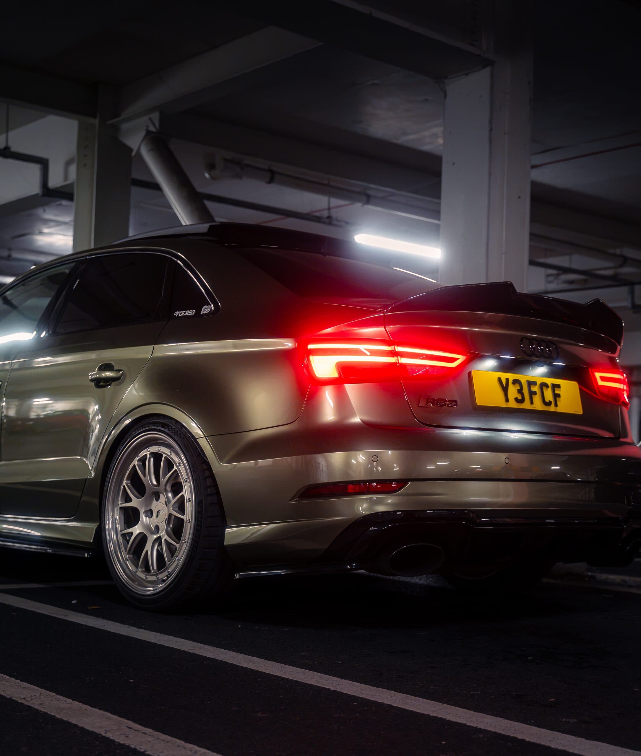 Audi RS3 saloon Y3 FCF: Rear
