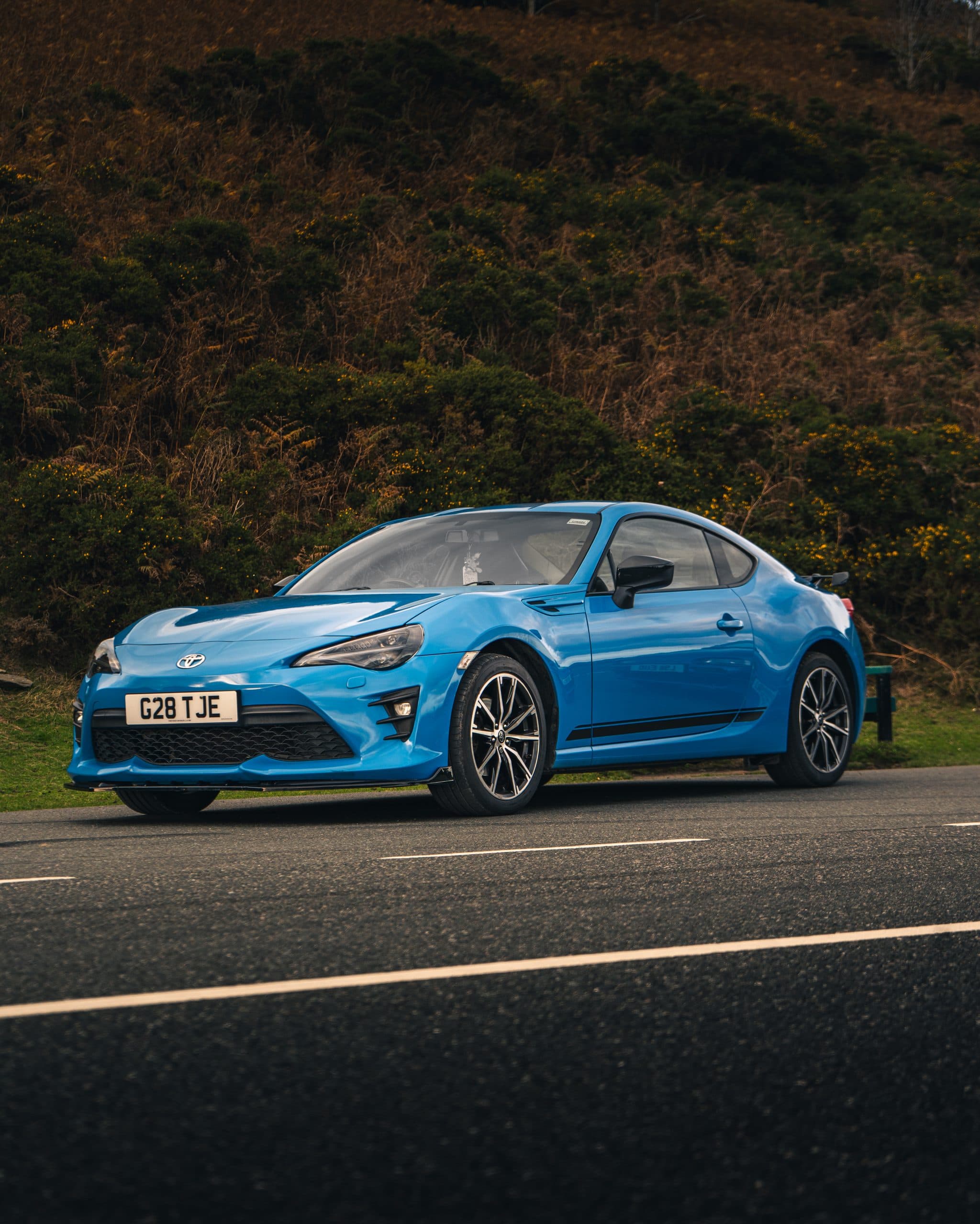 Toyota GT86 G28 TJE: Front three-quarter