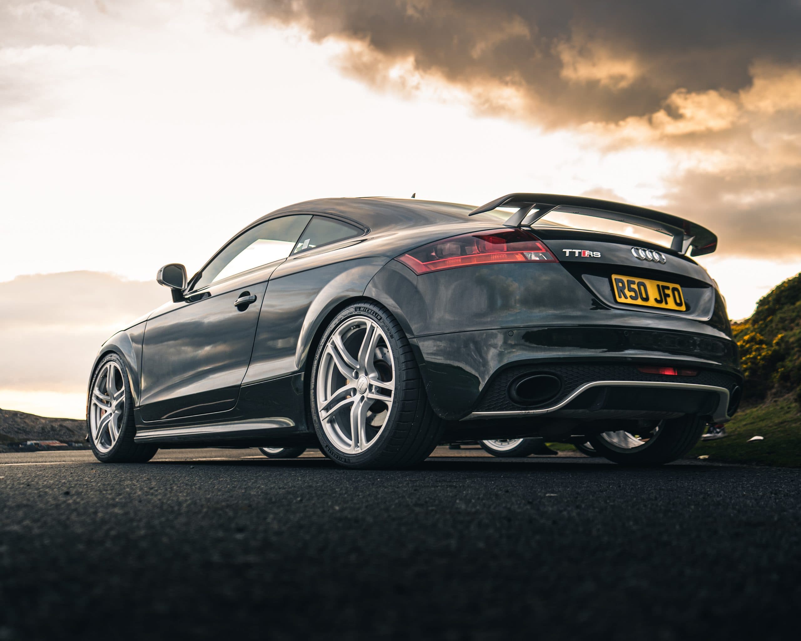 Audi TT RS R50 JFO: Rear three-quarter